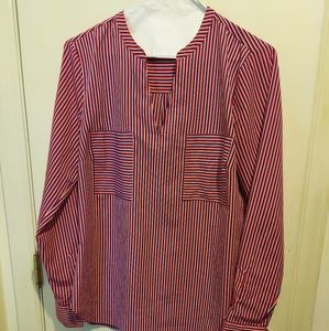 Cabi red blouse
